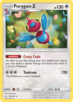 Porygon-Z – Rare Holo