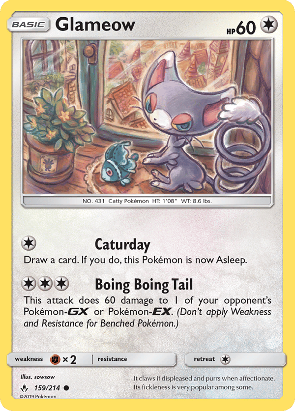 Glameow – Common – Unbroken Bonds