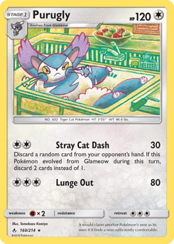 Purugly – Rare