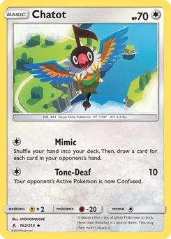 Chatot – Uncommon