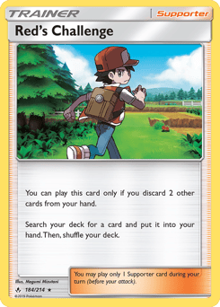 Red's Challenge – Rare Holo