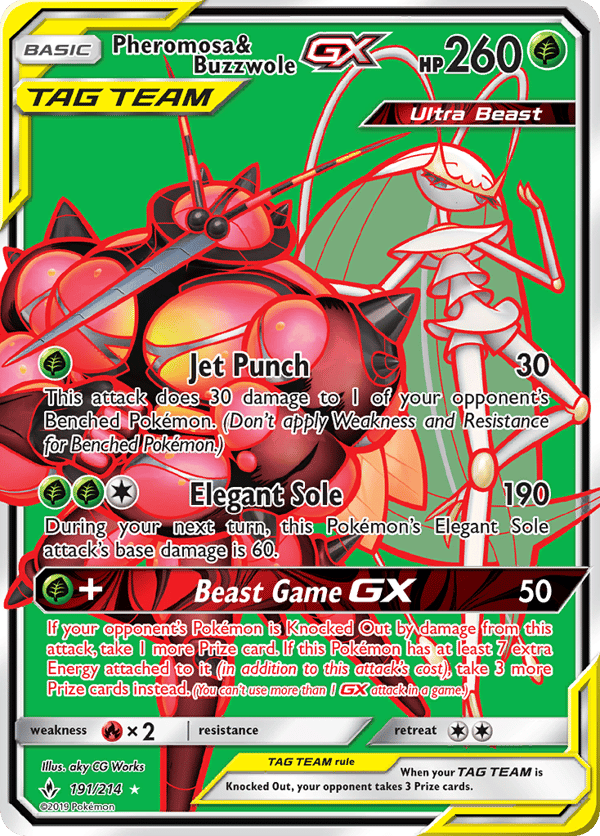 Pheromosa & Buzzwole-GX – Unbroken Bonds