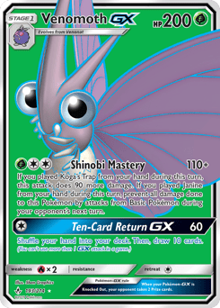 Venomoth-GX – Rare Ultra