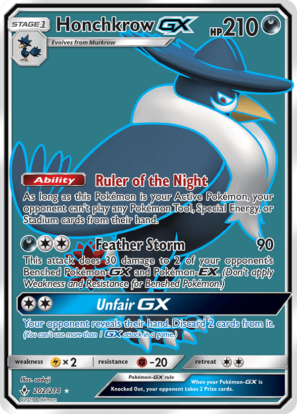 Honchkrow-GX – Unbroken Bonds