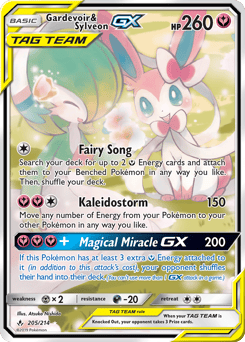 Gardevoir & Sylveon-GX – Rare Ultra – Unbroken Bonds