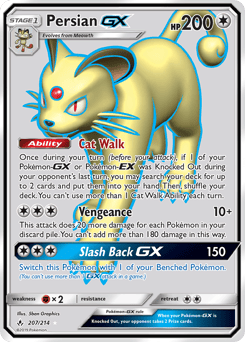 Persian-GX – Rare Ultra – Unbroken Bonds