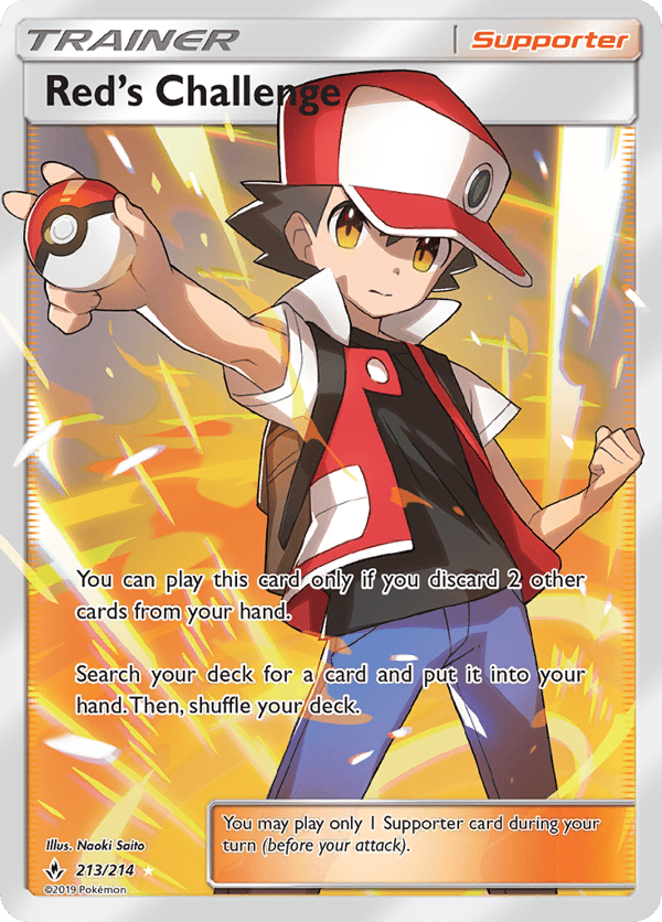 Red's Challenge – Rare Ultra – Unbroken Bonds