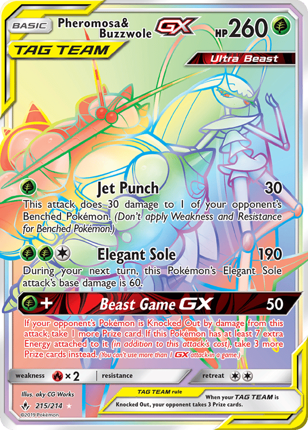 Pheromosa & Buzzwole-GX – Unbroken Bonds