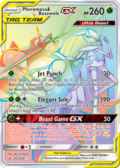 Pheromosa & Buzzwole-GX – Rare Rainbow