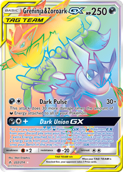 Greninja & Zoroark-GX – Rare Rainbow