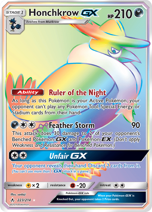 Honchkrow-GX – Unbroken Bonds