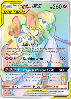 Gardevoir & Sylveon-GX – Rare Rainbow