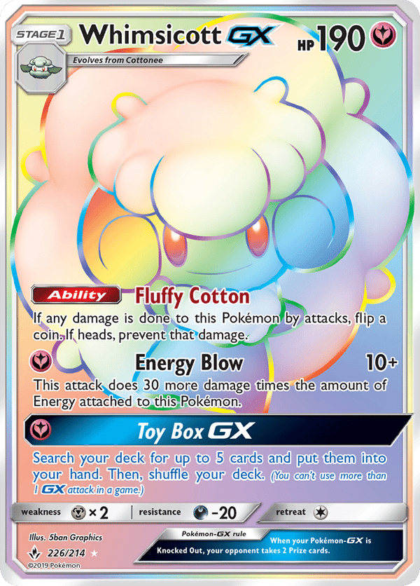 Whimsicott-GX – Unbroken Bonds