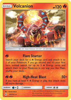 Volcanion – Rare Holo