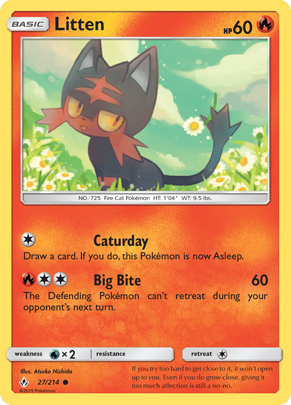 Litten – Common – Unbroken Bonds