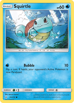 Squirtle – Common – Unbroken Bonds