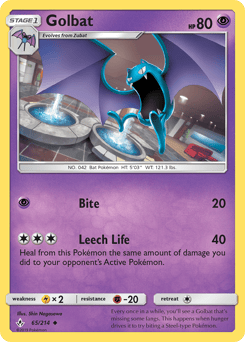 Golbat – Uncommon – Unbroken Bonds