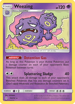 Weezing – Rare – Unbroken Bonds
