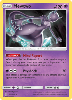 Mewtwo – Rare – Unbroken Bonds