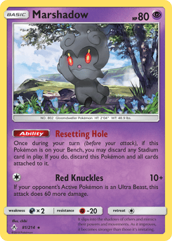 Marshadow – Rare Holo