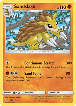 Sandslash – Rare – Unbroken Bonds
