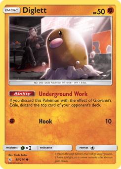 Diglett – Common – Unbroken Bonds
