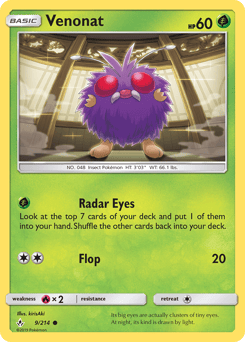 Venonat – Common – Unbroken Bonds