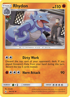 Rhydon – Uncommon – Unbroken Bonds