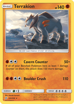 Terrakion – Rare Holo