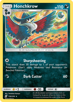 Honchkrow – Rare