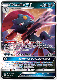 Weavile-GX – Rare Holo GX