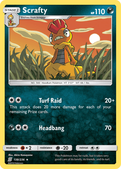 Scrafty – Rare