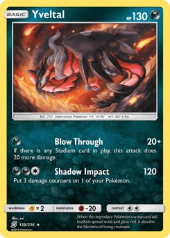 Yveltal – Rare Holo
