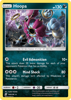 Hoopa – Rare Holo