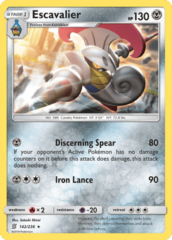 Escavalier – Rare