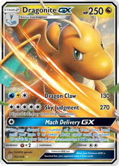 Dragonite-GX – Rare Holo GX