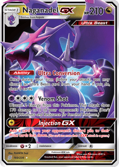 Naganadel-GX – Rare Holo GX