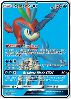 Keldeo-GX – Rare Ultra