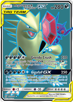 Mega Sableye & Tyranitar-GX – Rare Ultra