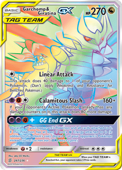 Garchomp & Giratina-GX – Rare Rainbow