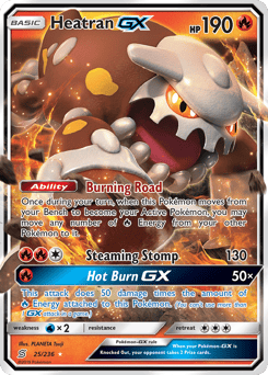 Heatran-GX – Rare Holo GX