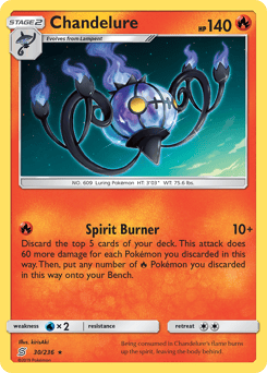 Chandelure – Rare Holo