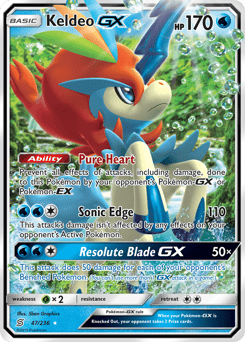 Keldeo-GX – Rare Holo GX