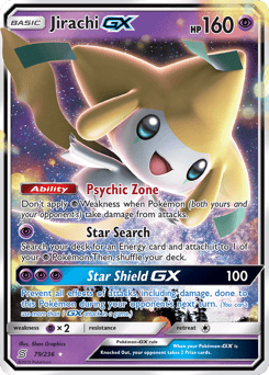 Jirachi-GX – Rare Holo GX