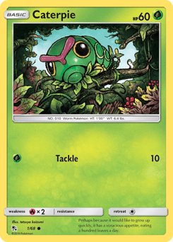 Caterpie – Common – Hidden Fates