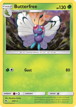 Butterfree – Rare