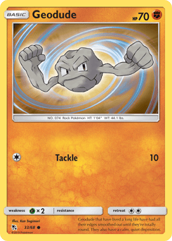 Geodude – Common – Hidden Fates