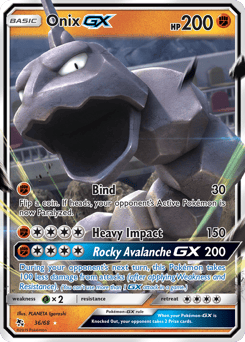 Onix-GX – Rare Holo GX
