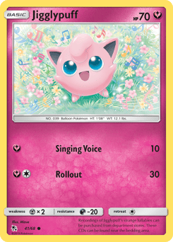 Jigglypuff – Common – Hidden Fates