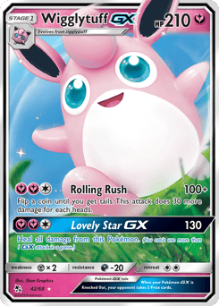 Wigglytuff-GX – Rare Holo GX – Hidden Fates